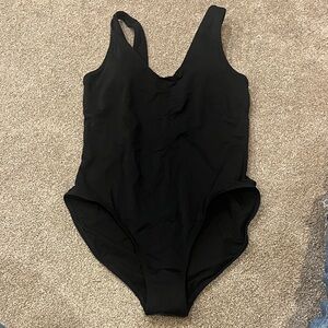 Athleta Black One-Piece Swimsuit